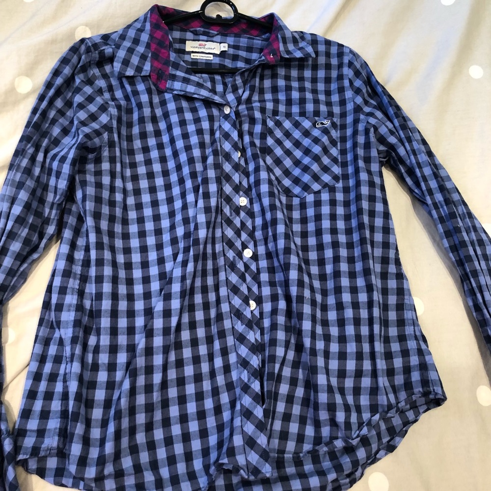 Vineyard vines button down sz 10